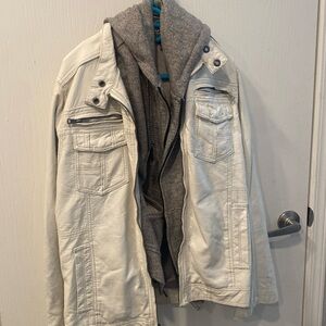 BKE leather jacket, size medium